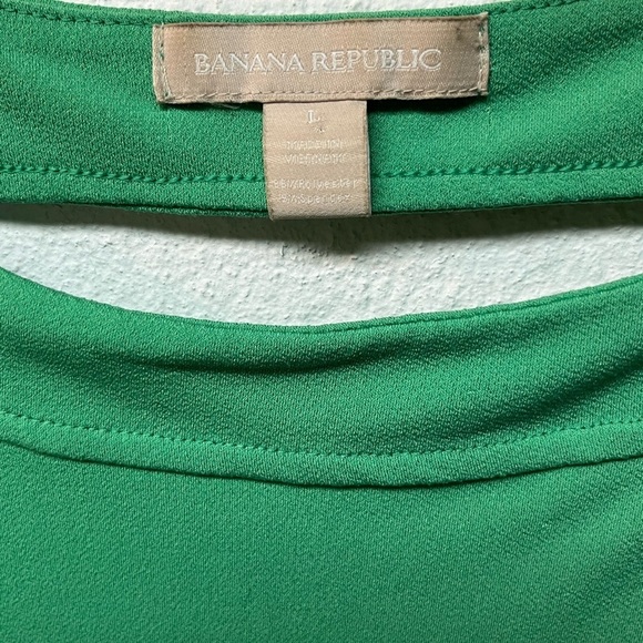 Banana Republic Green Women's Top. L - Picture 2 of 3
